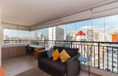 Apartamento tipo para venda em sta ceciíla com 1 quarto, sendo 1 suíte, 50m²