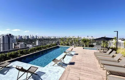 Apartamento tipo para venda em chácara santo antônio (zona sul) com 1 quarto, sendo 1 suíte, 47m²