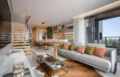 Apartamento duplex de alto padrão – 3 suítes – 2 vagas – 137,05m²