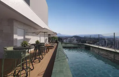 3 suítes - 153,99m² privativos - 2 vagas - posição solar excelente