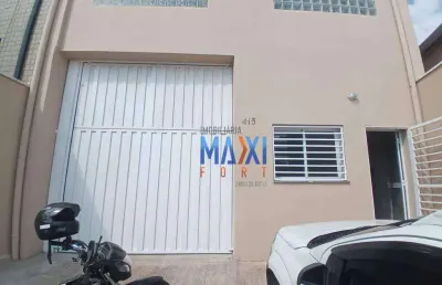 Barracão, 200 m² - venda por r$ 950.000,00 ou aluguel por r$ 6.189,00/mês - botafogo - campinas/sp