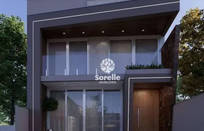 Sobrado à venda, 230 m² por r$ 1.500.000,00 - costeira - são josé dos pinhais/pr