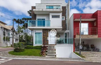 Sobrado com 3 dormitórios à venda, 200 m² por r$ 1.300.000,00 - afonso pena - são josé dos pinhais/pr