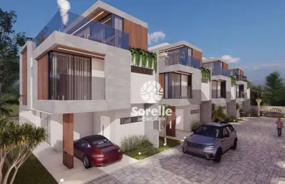 Sobrado com 3 suites à venda, 122 m² por r$ 1.464.000 - portão - curitiba/pr