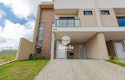 Sobrado com 3 dormitórios à venda, 194 m² por r$ 949.000,00 - costeira - são josé dos pinhais/pr