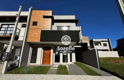 Sobrado com 3 dormitórios à venda, 120 m² por r$ 729.000,00 - costeira - são josé dos pinhais/pr