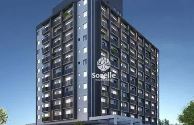 Apartamento com 1 dormitório à venda, 28 m² por r$ 270.880,00 - centro - são josé dos pinhais/pr