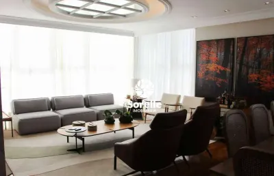 Apartamento com 4 dormitórios à venda, 338 m² por r$ 6.800.000,00 - carioca - são josé dos pinhais/pr