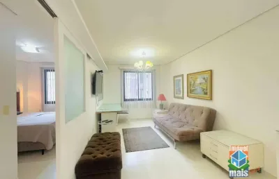 Flat com 1 dormitório à venda, 37 m² por r$ 510.000,00 - moema - são paulo/sp