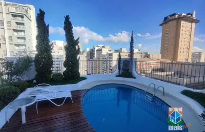 Flat com 1 dormitório à venda, 221 m² por r$ 3.000.000,00 - jardins - são paulo/sp