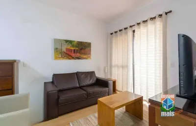 Flat com 1 dormitório para alugar, 45 m² por r$ 4.500,00/mês - vila nova conceição - são paulo/sp