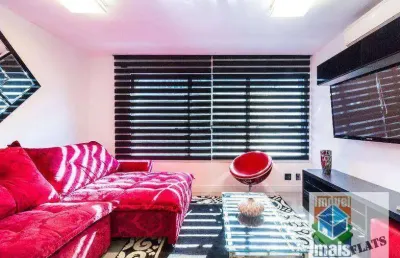Flat com 2 dormitórios para alugar, 70 m² por r$ 10.000,00/mês - itaim bibi - são paulo/sp