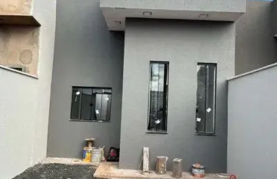 Casa à venda com espaço amplo, 3 quartos e ambientes integrados em rio verde - go