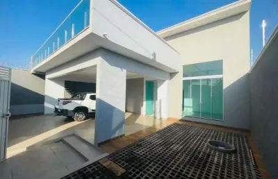 Casa à venda com vista para o lago, churrasqueira e armários embutidos em rio verde - go