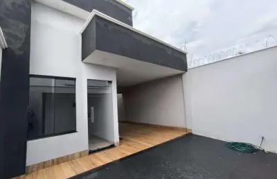 Casa à venda com 3 quartos, churrasqueira e armários em rio verde - go