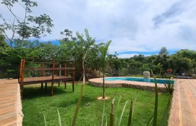 Rancho / sítio pra lazer a venda em rio verde go com piscina