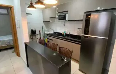 A venda apartamneto mobiliado com 01 quarto, bairro bela vista