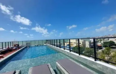 Iflat a venda odo mobiliado com 17m² bairro jardim oceania
