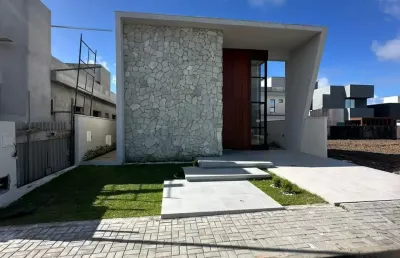 A venda casa nova  pronta para morar com 104m² 03 quartos condominio fechado