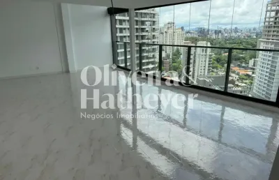 Apartamento com 1 quarto à venda na avenida açocê, 50, indianópolis, são paulo, 78 m2 por r$ 1.593.000