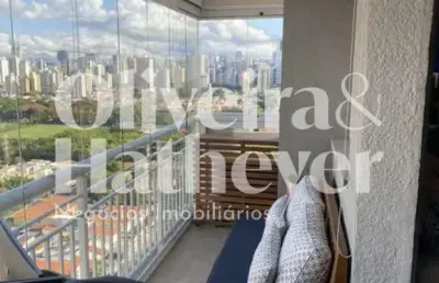 Apartamento com 1 quarto à venda na rua soberana, 49, brooklin paulista, são paulo, 45 m2 por r$ 699.000