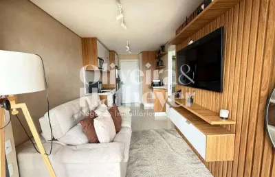 Flat com 1 quarto à venda na rua eleutério, 59, brooklin paulista, são paulo, 28 m2 por r$ 670.000