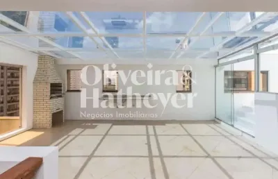 Cobertura com 4 quartos à venda na alameda dos aicás, 800, indianópolis, são paulo, 363 m2 por r$ 2.900.000