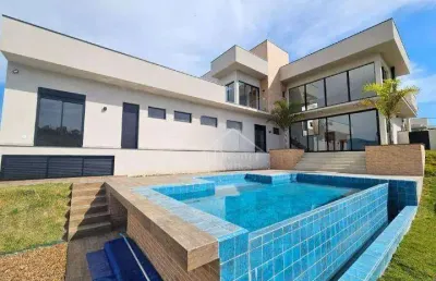 Casa residencial à venda, condomínio campo de toscana, vinhedo - sp