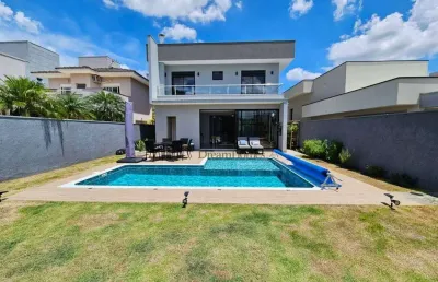 Casa com 4 quartos à venda, condomínio reserva dos vinhedos - louveira/sp