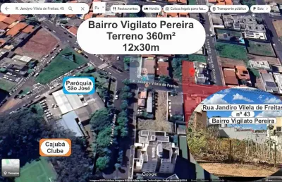 Terreno misto bairro vigilato pereira – 360 m² à venda