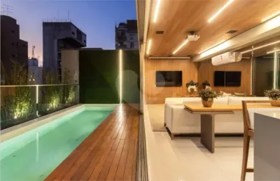 Apartamento com 2 quartos à venda ou para locação em itaim bibi - sp