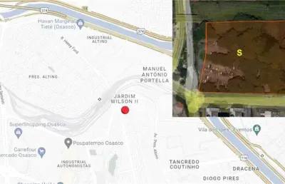 Terreno à venda na Avenida Antônio de Souza Noschese, Jaguaré, São Paulo