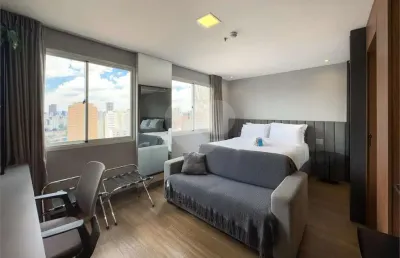Flat com 1 quartos para locação em vila olímpia - sp