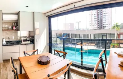 Apartamento para venda com 107 m² e 3 quartos em vila aviação, bauru - sp