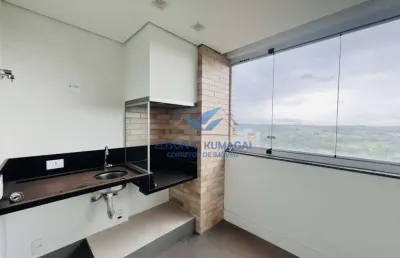 Apartamento para venda com 93 m² e 3 quartos em vila aviação, bauru - sp