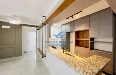 Apartamento para aluguel com 70 m² e 2 quartos em jardim solange, bauru - sp
