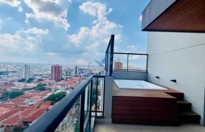 Cobertura para aluguel e venda com 203 m² e 3 quartos em vila mesquita, bauru - sp