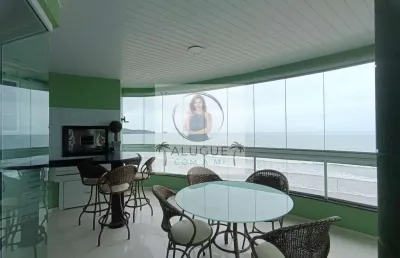 Apartamento frente mar em meia praia com 4 dormitórios - aluguel de temporada