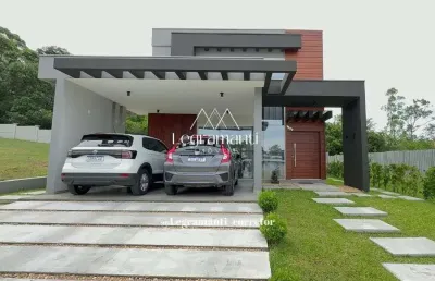 Casa - sobrado à venda no condomínio reservas do lago