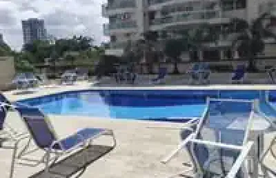 Condomínio barra fun, apartamento com 3 quartos, sendo 1 suíte
