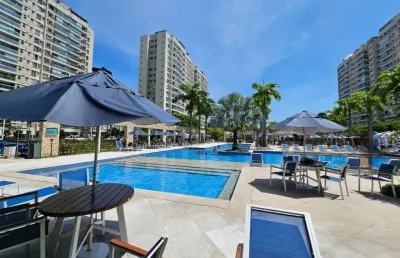 Apartamento à venda com 75,00m² e 2 quartos  no condomínio estrelas, em barra olímpica, rio de janeiro - rj
