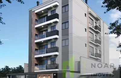 Apartamento com terraço para venda em navegantes, centro, 2 dormitórios, 1 suíte, 2 banheiros, 1 vaga