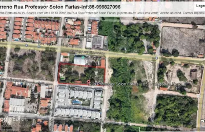 Terreno comercial à venda na Rua Professor Solon Farias, 1851, Cambeba, Fortaleza