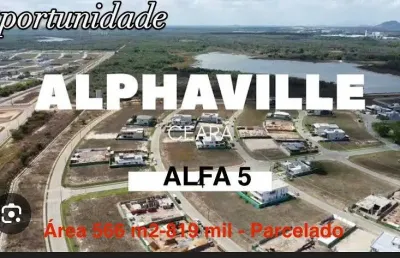 Lote maior 566m² alfa 5 cidade alfa - eusébio - ce, entrega em dezembro de 2026- parcelado