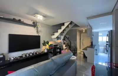 Casa em condomínio fechado com 2 quartos à venda na rua brasil, 384, centro, canoas por r$ 559.000
