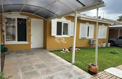 Casa em condomínio fechado com 2 quartos à venda na rua paes lemes, 720, rio branco, canoas por r$ 276.000