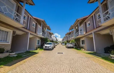 Casa em condomínio fechado com 3 quartos à venda na rua tenente antônio joão, 845, nossa senhora das graças, canoas por r$ 669.000