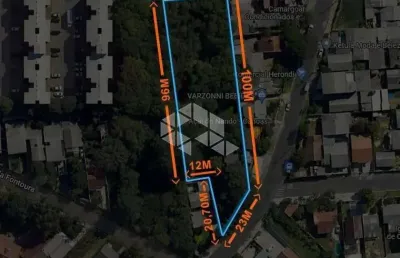 Terreno à venda na avenida doutor sezefredo azambuja vieira, 5996, olaria, canoas por r$ 800.000