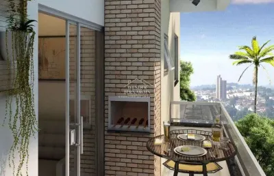 Apartamento com 144,99m², 2 quartos, (1 suíte), varanda estendida - santa mônica
