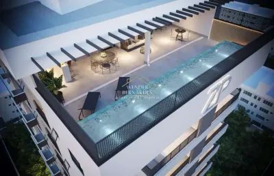 Pronto para morar, pronto para lucrar: seu studio de luxo. bairro santa maria!